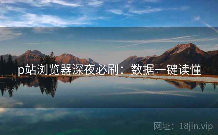 p站浏览器深夜必刷：数据一键读懂