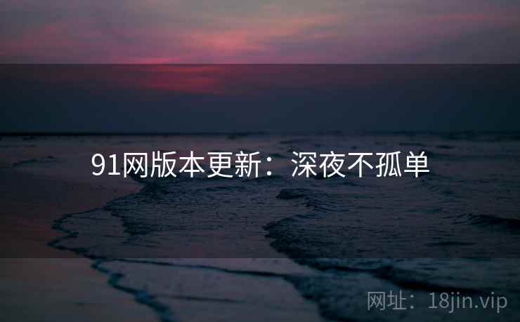 91网版本更新：深夜不孤单