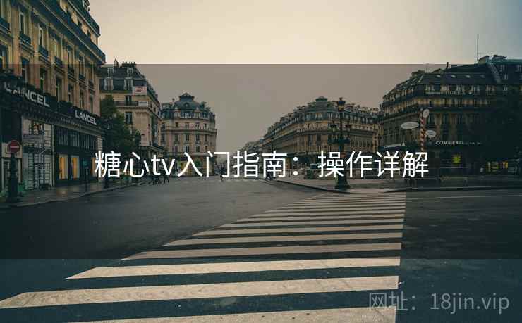 糖心tv入门指南：操作详解